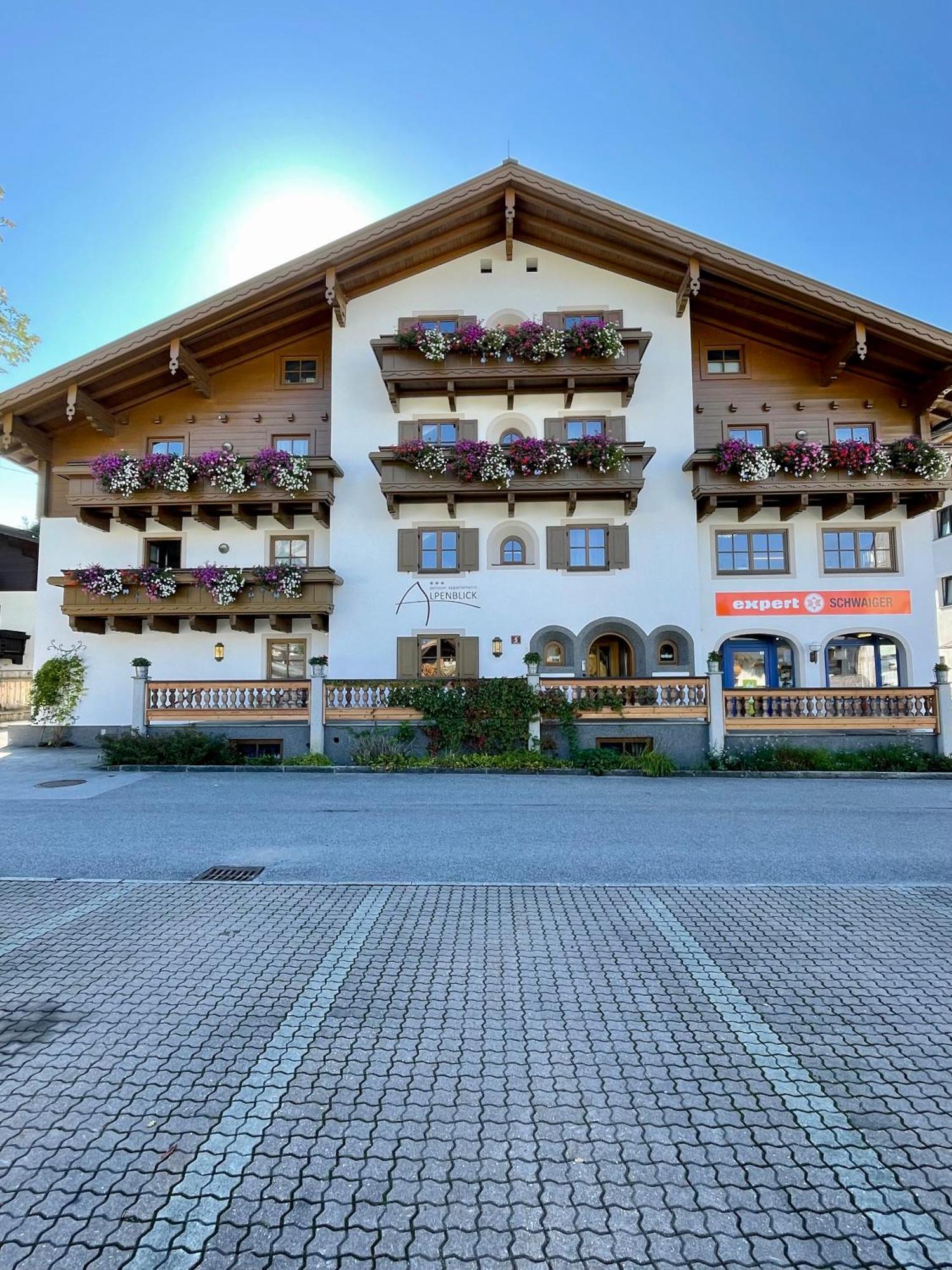 Pension Appartements Alpenblick Maria Alm am Steinernen Meer Eksteriør billede